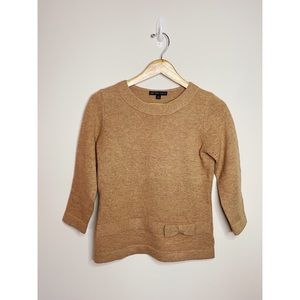 ✨moving sale✨ Brooks Brothers Tan Wool Sweater